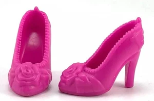 2015 Disney AURORA PINK Doll Pumps Shoes Sleeping Beauty Princess Royal Shimmer - Picture 1 of 4