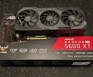 Carte vidéo ASUS TUF AMD Radeon RX 5600XT 6 Go GDDR6 PCI-Express DP HDMI - Photo 1/3