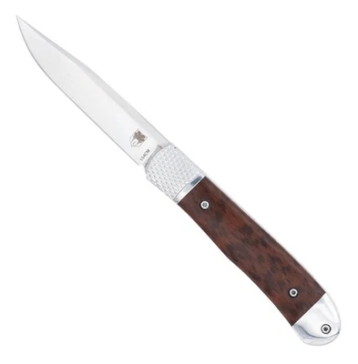 New CobraTec Trapper Snakewood with 154CM Blade Folding Knife CTTHRSNW154CM - Image 1 of 4