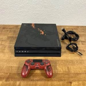 Sony PS4 Pro Monster Hunter World Edition 1TB Console & Controller - Picture 1 of 7