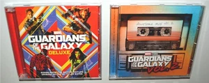 2 CD soundtrack - Guardians of the Galaxy - Deluxe and Volume 2 - Picture 1 of 2