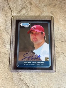 2006 Bowman Chrome Sean Watson 1. Anfängerauto - Bild 1 von 2