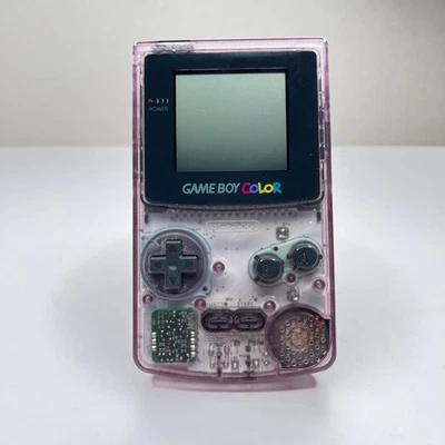 NINTENDO GAME BOY COLOR TRASPARENTE-CONSOLE NINTENDO-TOTALMENTE ORIGINALE - Immagine 1 di 4