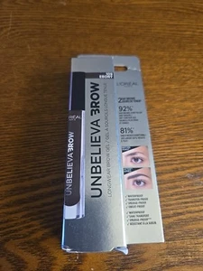 L'Oreal Paris - Unbelieva Brow 'Ebony 109' NEW Longwear Brow Gel - Picture 1 of 4