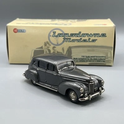 Lansdowne Models 1/43 Scale 1949/50 Humber Super Snipe MkIII Saloon Gunmetal MIB - Image 1 of 4