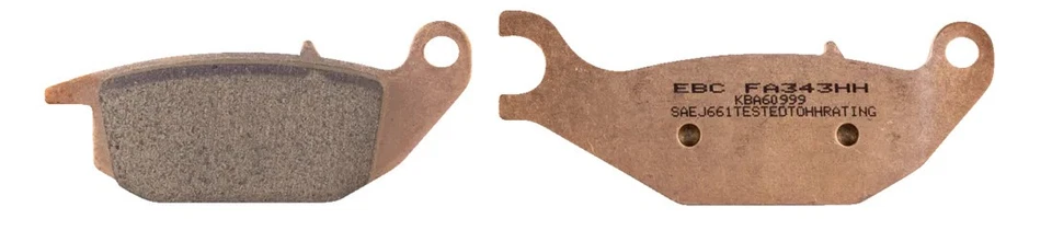 Plaquettes de frein HH frittées Ebc Yamaha Mw 125 Honda Xl 125/z 125/cbr... - Photo 1/1