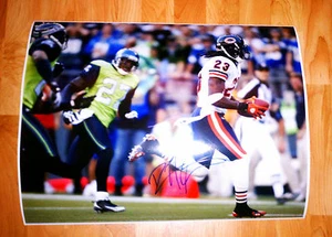 DEVIN HESTER CHICAGO BEARS RETURNER SIGNED 16x20 BILD  - Bild 1 von 2