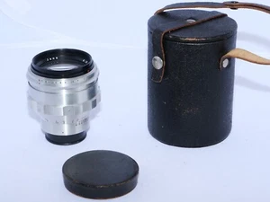 Carl Zeiss Jena Biotar 75mm f1.5 telephoto Lens for Exakta. Case, CLA'D by DAG. - Picture 1 of 24