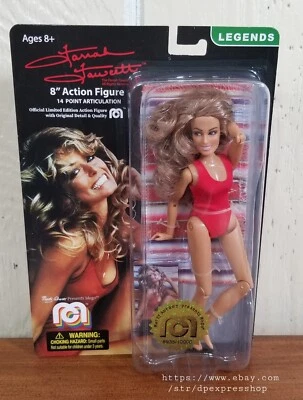Figura de acción muñeca Mego Legends 2018 FARRAH FAWCETT 8" edición limitada nueva Foto 1 de 4