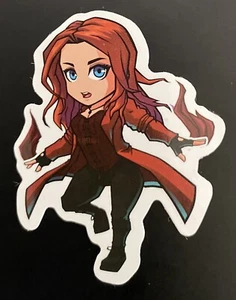 PEGATINA BRUJA ESCARLATA WANDA MARVEL COMICS GUERRA INFINITA MULTIVERSO DE LOCURA - Imagen 1 de 2