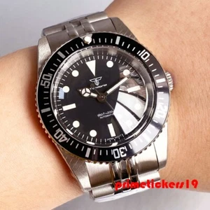 Reloj de buceo Tandorio acero inoxidable 38 mm automático para hombre NH35 zafiro 20 atm Lume - Imagen 1 de 16