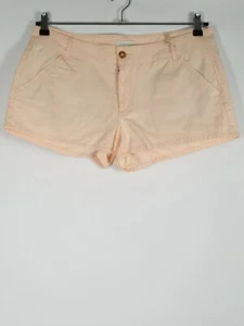 New Forever 21 Sz 30 Peach Shorts Women $19 Flat Front 100% Cotton - Picture 1 of 6