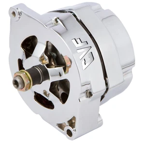 100 amperios cromado GM 1 cable alternador SBC BBC 350 400 454 396 Chevy Pontiac - Imagen 1 de 1