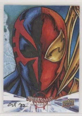 Upper Deck Spider-man: Into the Spider-verse Sketch Viskratos 1/1 L@@K - Image 1 of 2