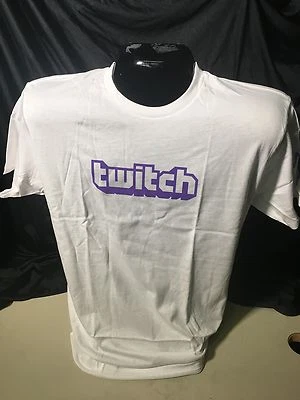 Camiseta Blanca Twitch - Pequeña - JINX - Equipo Oficial Twitch ¡RARA! ¡Exclusivo! Foto 1 de 4