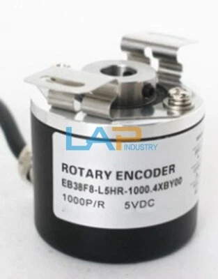 1Pcs New For PENON photoelectric rotary encoder EB38F8-L5HR-1000.4XBY00 5VDC - Image 1 of 3
