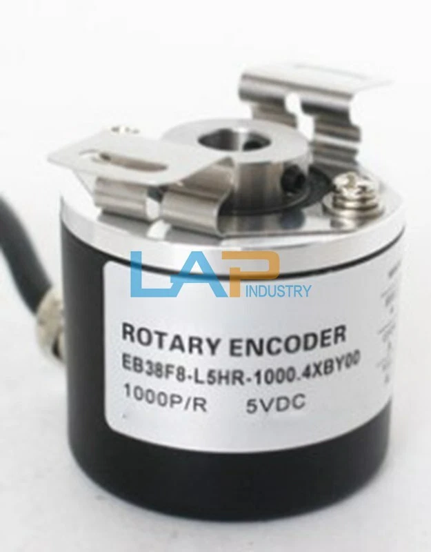 1Pcs New For PENON photoelectric rotary encoder EB38F8-L5HR-1000.4XBY00 5VDC - Image 1 of 3
