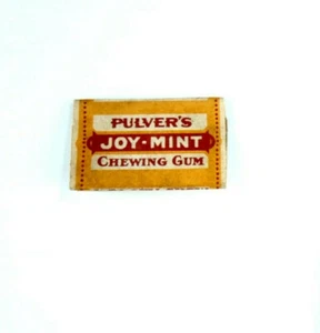 Pulvers Joy Mint Vintage Chewing Gum Wrapper Rochester, NY - Picture 1 of 4