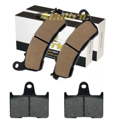 Pastilhas de freio dianteiras traseiras para Harley Davidson XL1200C Sportster Custom 2014-2019 - Imagem 1 de 2