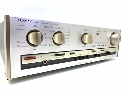 LUXMAN L-435 Stereo Integrierter Verstärker 200W RMS Vintage 1987 Gut Erhalten - Bild 1 von 4