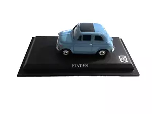 DIE CAST " FIAT 500 - 1957 " + Supporto 1/43 Del Prado modellino - Foto 1 di 5