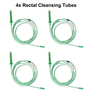 4X Disposable Enema kit Tube 1.2m Silicone Tube for D8 Enema Bottle, US Stock - Picture 1 of 2