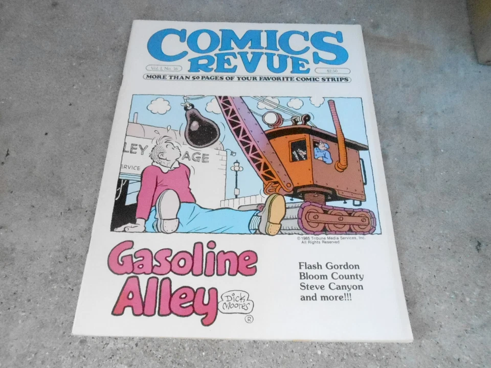 1985 #16 COMICS REVUE comic strip magazine (UNREAD - NO LABEL ) GASOLINE ALLEY - Image 1 of 1