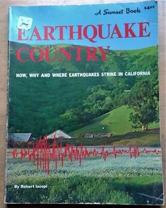 A Sunset Book Earthquake Country by Robert Iacopi 1978 paperback illustrated - Picture 1 of 10