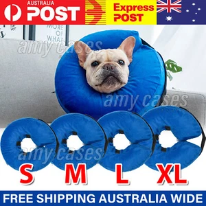 Pet Dog Soft Healing Collar Cone Wound Medical Cat Protective Jackets - Picture 1 of 16