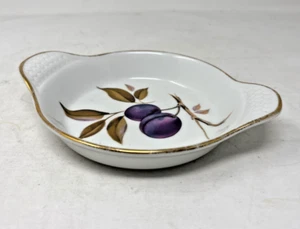 Royal Worcester Evesham Au Gratin Dish Plum Shape 41 size 5 - Picture 1 of 3