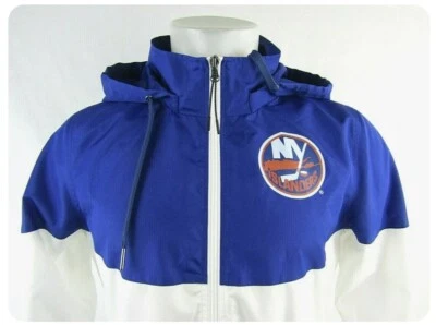 Rompevientos ligero con cremallera completa azul G-III New York Islanders para mujer NHL Foto 1 de 4