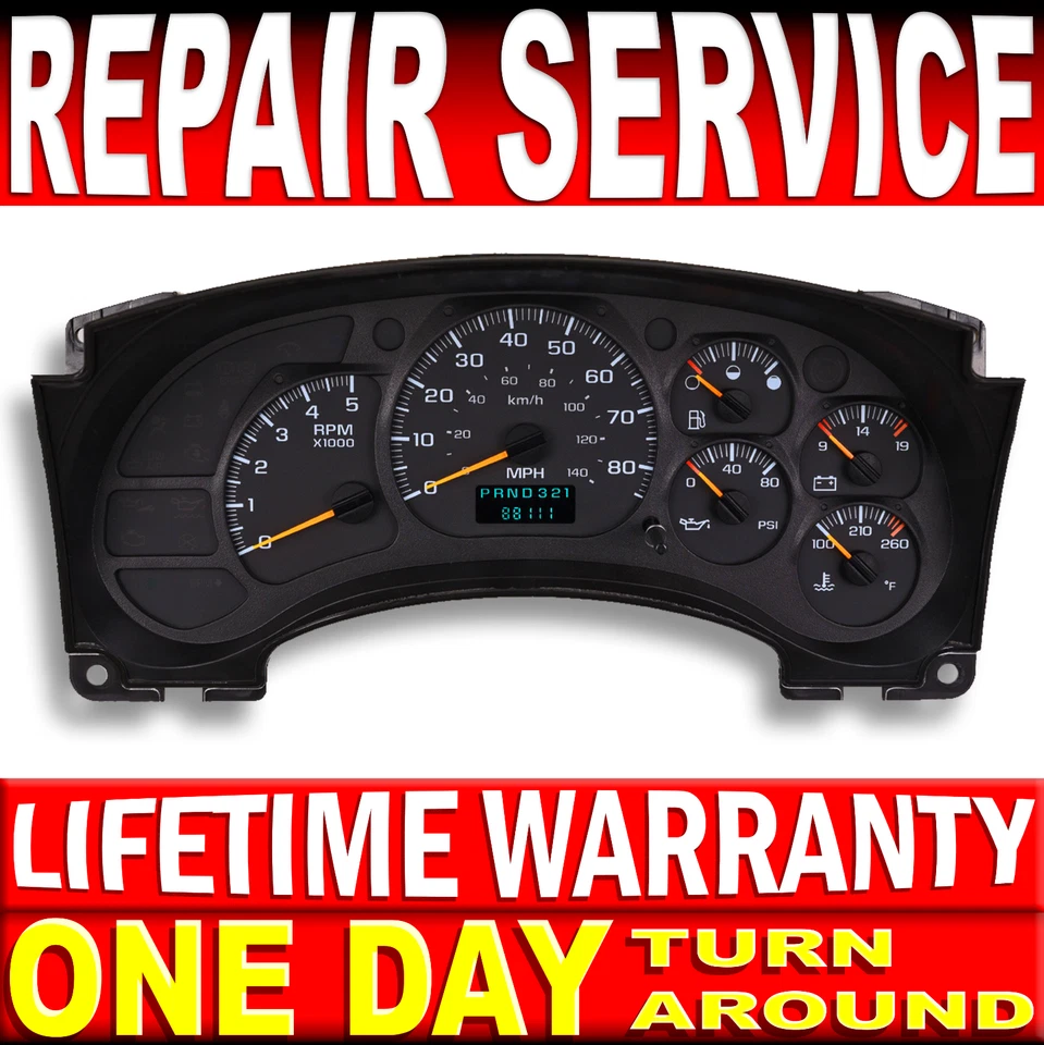 2003-2005 GM TOPKICK Chevy KODIAK приборной панели ремонт * + светодиод - Изображение 1 из 4