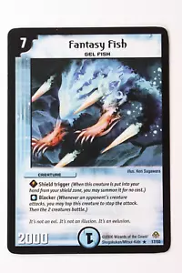 Duel Masters Fantasy Fish #17 DM-11 raro inglese quasi nuovo - Foto 1 di 2
