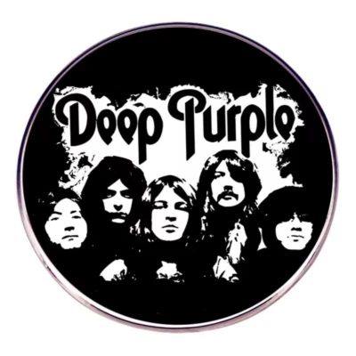 BRITISH HEAVY METAL BAND "DEEP PURPLE" LAPEL PIN... - Image 1 of 2