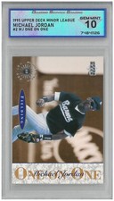 1995 Upper Deck Minor League MICHAEL JORDAN #2 One on One 💎 DSG 10 Gem Mint