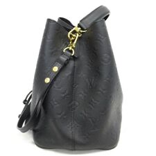 Louis Vuitton Noir Neo Noe Shoulder Hand Bag Monogram Empreinte M45256