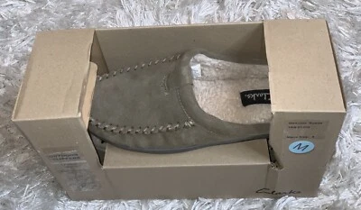 Clarks Hombre Marrón Genuino Gamuza Tab Zueco Exterior Zapatillas Talla 8M Nuevo Foto 1 de 4