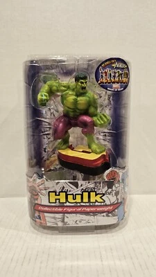 PISAPAPELES RESINA VENGADORES UNIVERSO MARVEL HULK FIGURA ESTATUA FIGURA SERIE 1  Foto 1 de 4