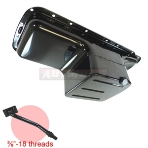 Chrysler RB 383 400 413 440 7qt Coppa Olio + 3/8 " Tubo BB Mopar Dodge Plymouth - Foto 1 di 2