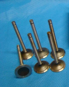 Jeep Willys 6 - 230 Tornado EXHAUST Valve Set 6 VALVES Kaiser USA made - Picture 1 of 1