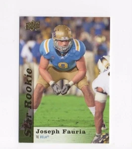 2013 UPPER DECK #131 JOSEPH FAURIA ROOKIE CARD NM/MT UD RC UCLA - Picture 1 of 2