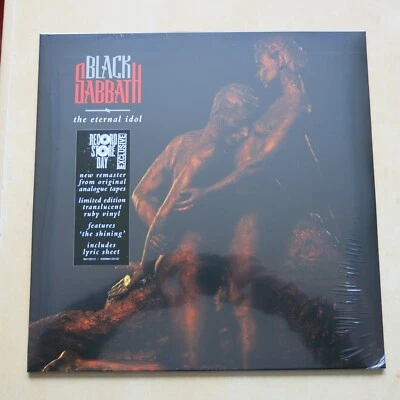 BLACK SABBATH The Eternal Idol translucent ruby vinyl LP Record Store Day 2025 - Image 1 of 4