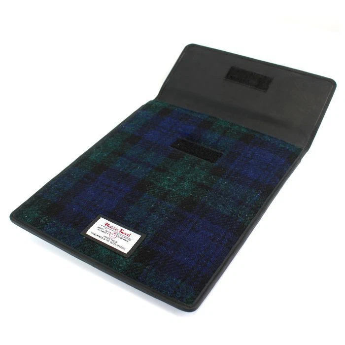Harris Tweed Mini  Tablet Case Black Watch NEW   - Image 1 of 1