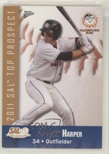 2011 MultiAd Sports South Atlantic League Top Prospects Bryce Harper #10