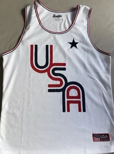 Brooklyn Cloth USA Jersey Tank Top Shirt xl men’s Olympics basketball team - Picture 1 of 8