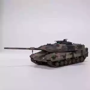 1/72 scale German Leopard 2a6ex Main Battle Tank Model Nato Tricolor Finished - Picture 1 of 5