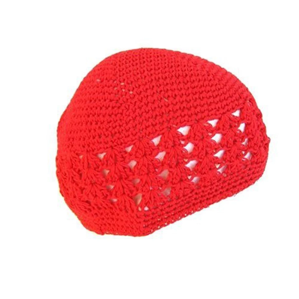 Nuevo Skullly tejido clásico rojo Foto 1 de 1