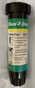 RAINBIRD Adjustable Throw 1/2" Inlet 4" Sure Pop Pop-Up Spray Sprinkler SP40-Q - Picture 1 of 4