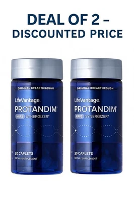 Auténtico paquete de 2 sinergizadores Protandim NRF2 hechos en EE. UU. ~ caducidad 07/2027 Foto 1 de 2