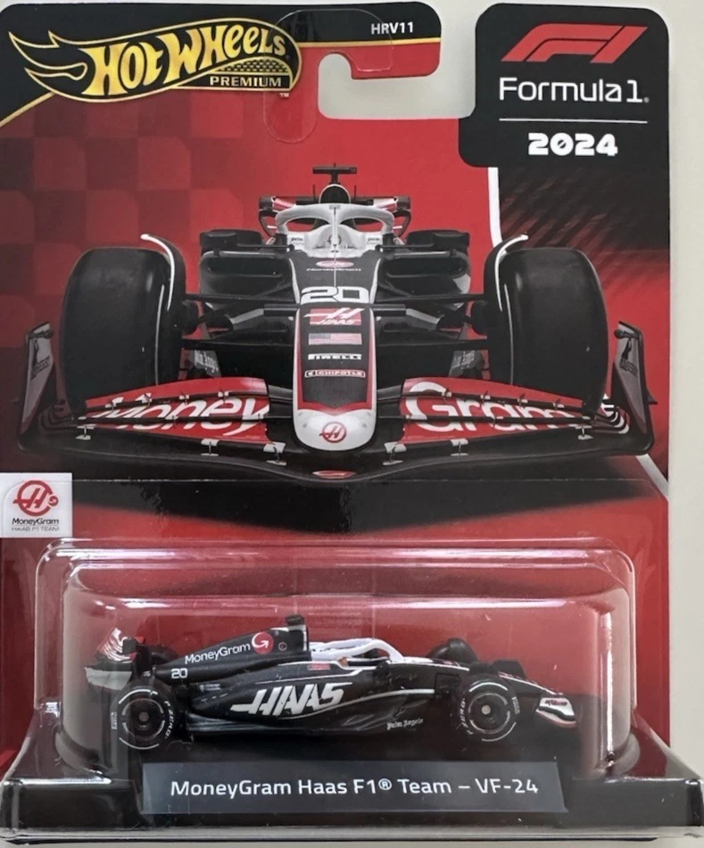 Hot Wheels Premium F1 MoneyGram Haas F1 Team VF-24 #27 Nico Hülkenberg NEU/OVP - Bild 1 von 1